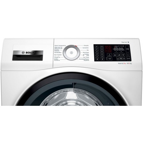 BOSCH WDU28560TR 10/6 KG 1400 DEVİR KURUTMALI ÇAMAŞIR MAKİNESİ