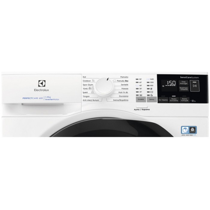 ELECTROLUX EW6F449ST 9 KG 1400 DEVİR ÇAMAŞIR MAKİNESİ