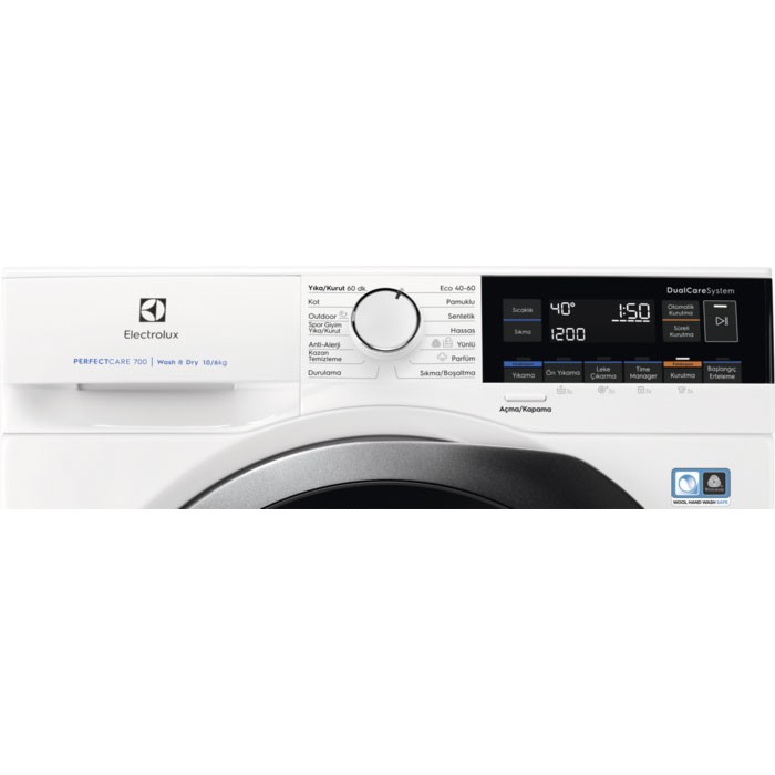 ELECTROLUX EW7W3164LB 10/6 KG 1600 DEVİR KURUTMALI ÇAMAŞIR MAKİNESİ
