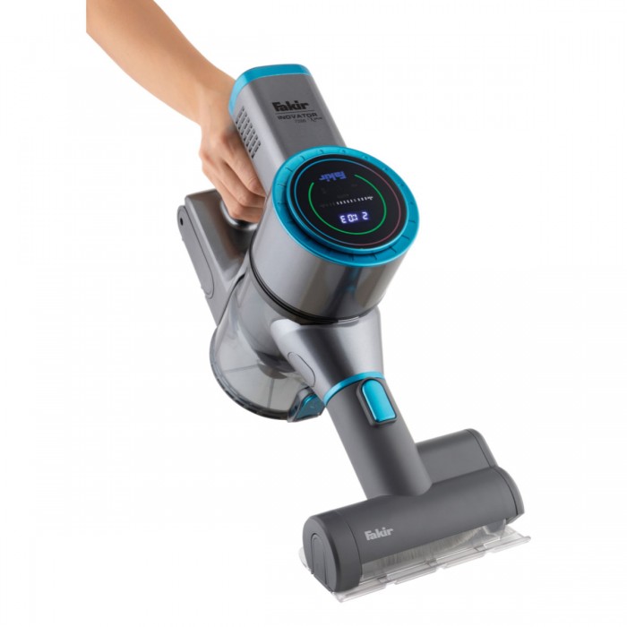FAKİR INOVATOR X PLUS 7286 ANTRASİT BLUE ŞARJLI SÜPÜRGE